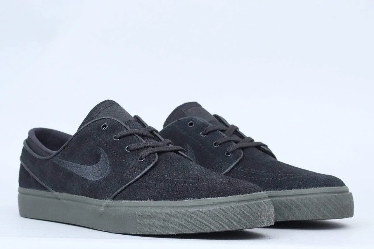 Nike SB Stefan Janoski Shoes Black / Black - Sequoia