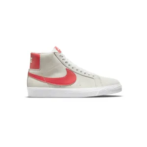 Nike SB - Zoom Blazer Mid Skate Shoes - Summit White/Lobster SALE