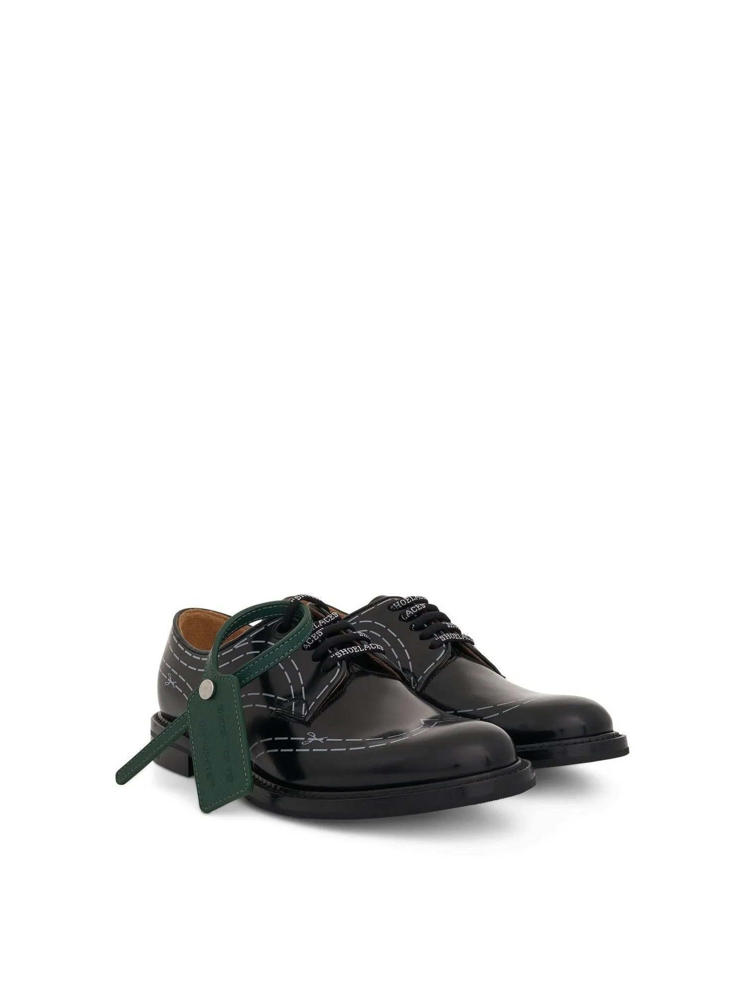 Off-White x Church's Shannon Shoe in Black/White