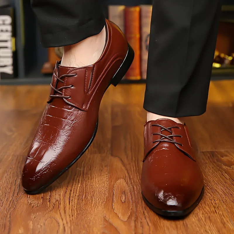 Office Shoes Leather For Men | Plus Size Classic Derbys