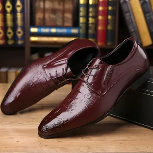 Office Shoes Leather For Men | Plus Size Classic Derbys