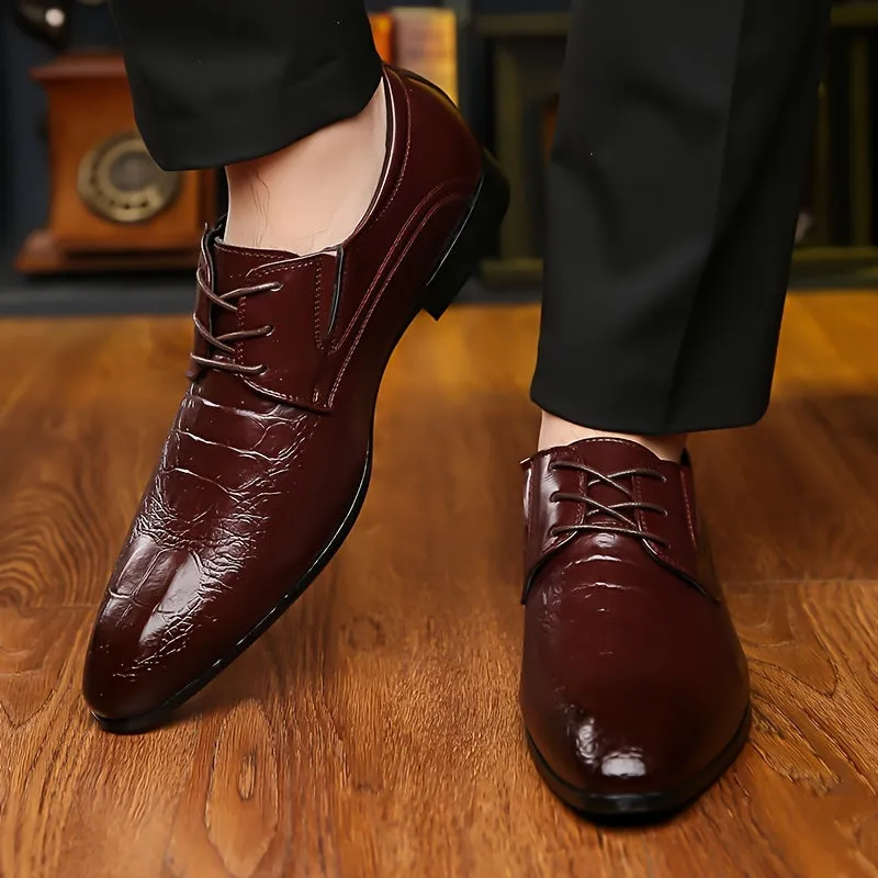 Office Shoes Leather For Men | Plus Size Classic Derbys