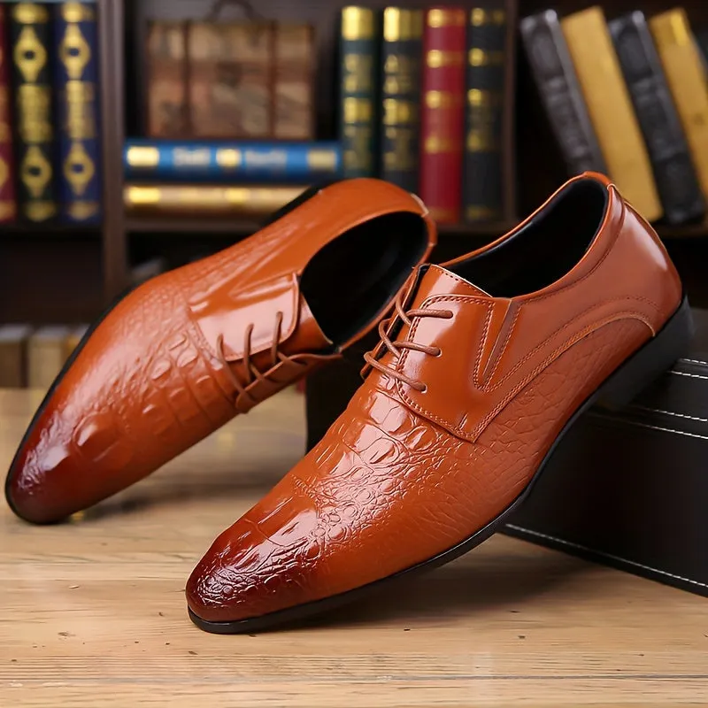 Office Shoes Leather For Men | Plus Size Classic Derbys