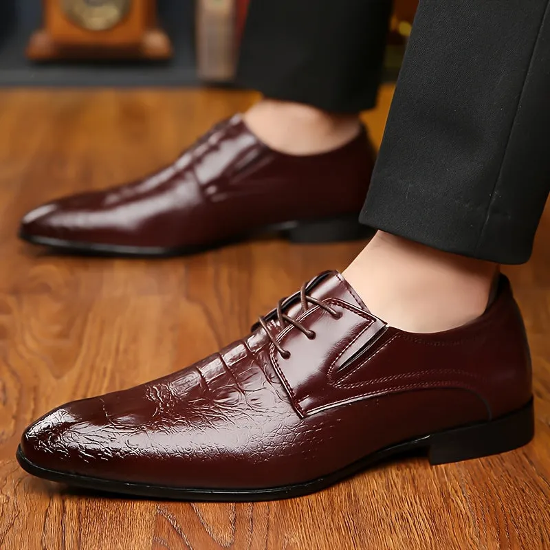 Office Shoes Leather For Men | Plus Size Classic Derbys