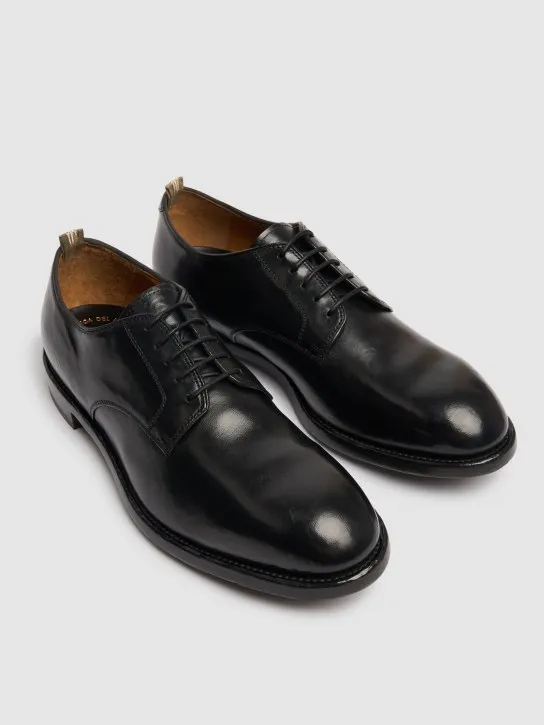 Officine Creative   Temple leather derby shoes 