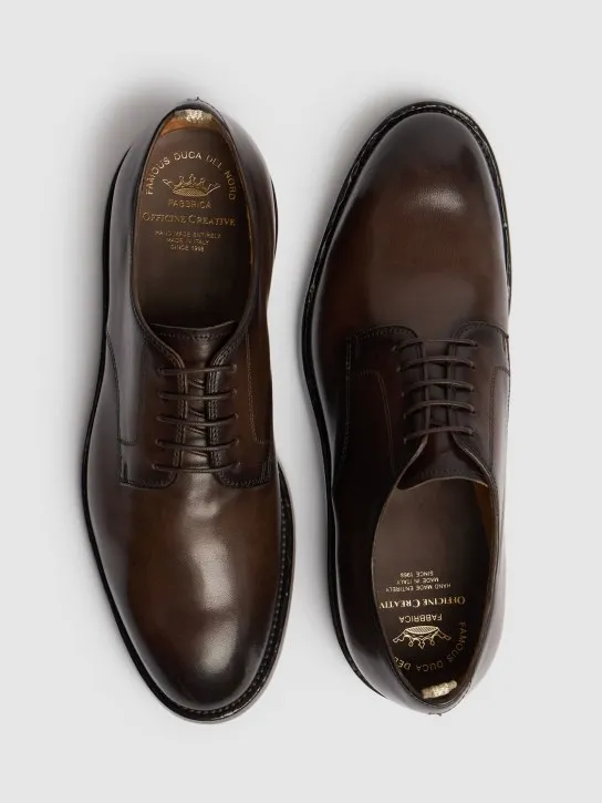 Officine Creative   Temple leather derby shoes 