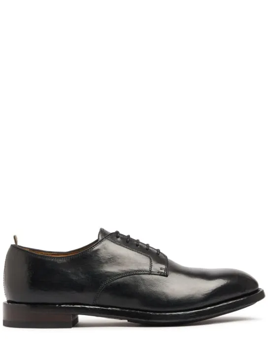 Officine Creative   Temple leather derby shoes 