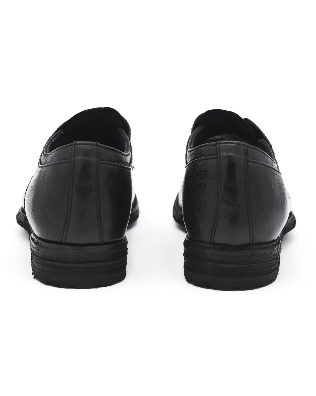 Officine Lexikon Black Leather Derby
