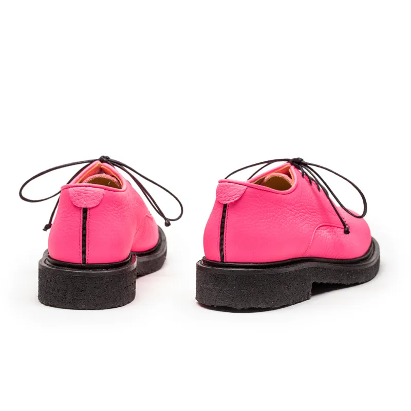 PABLO Hot Pink | Leather Derby