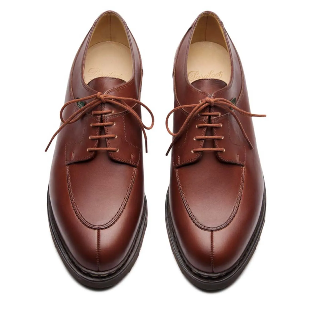 Paraboot Avignon Shoe Smooth Leather Marron