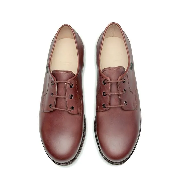 Paraboot Castel Shoe Smooth Brown Leather