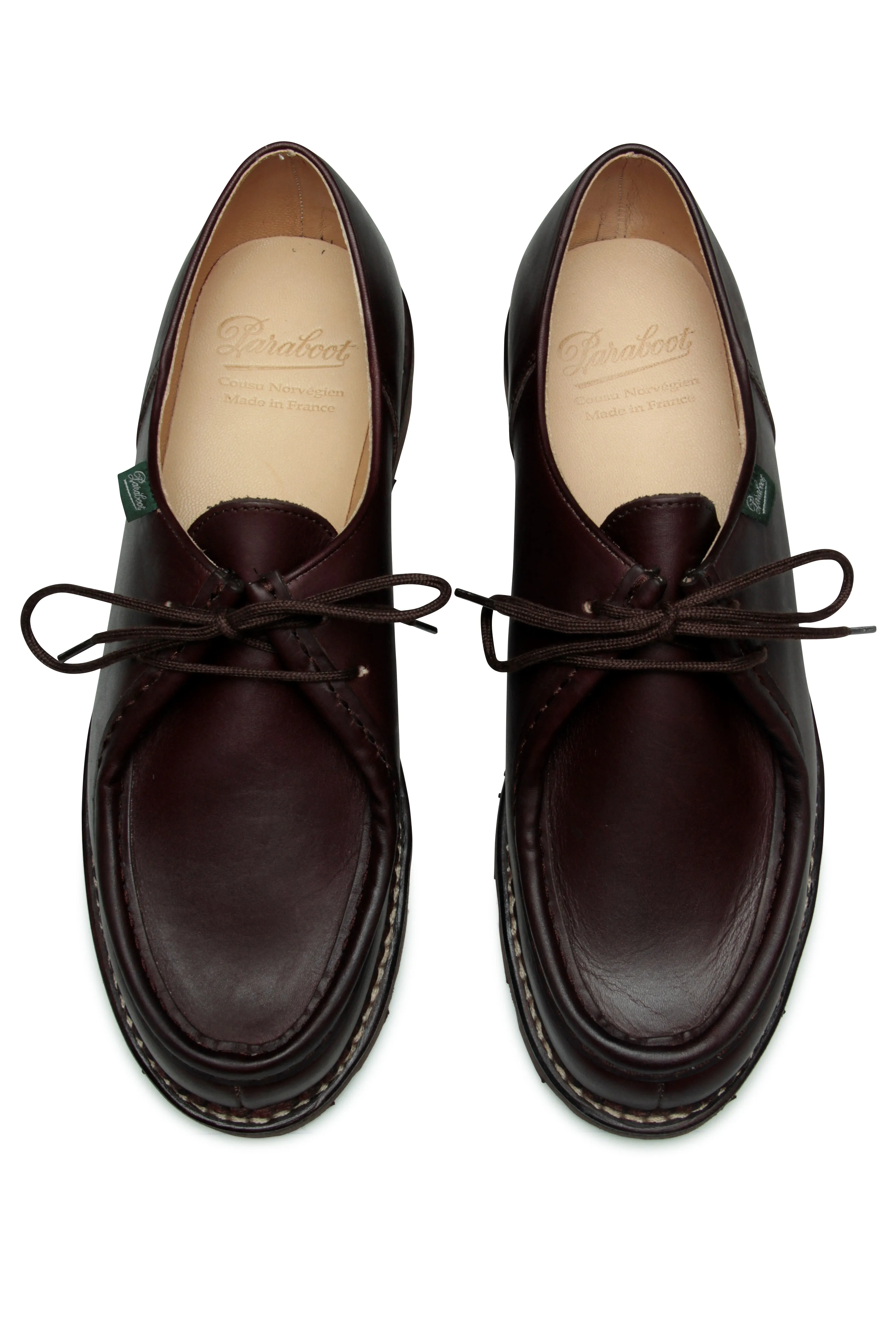 Paraboot Men's Michael Derby Shoes Sup Cafe 715612