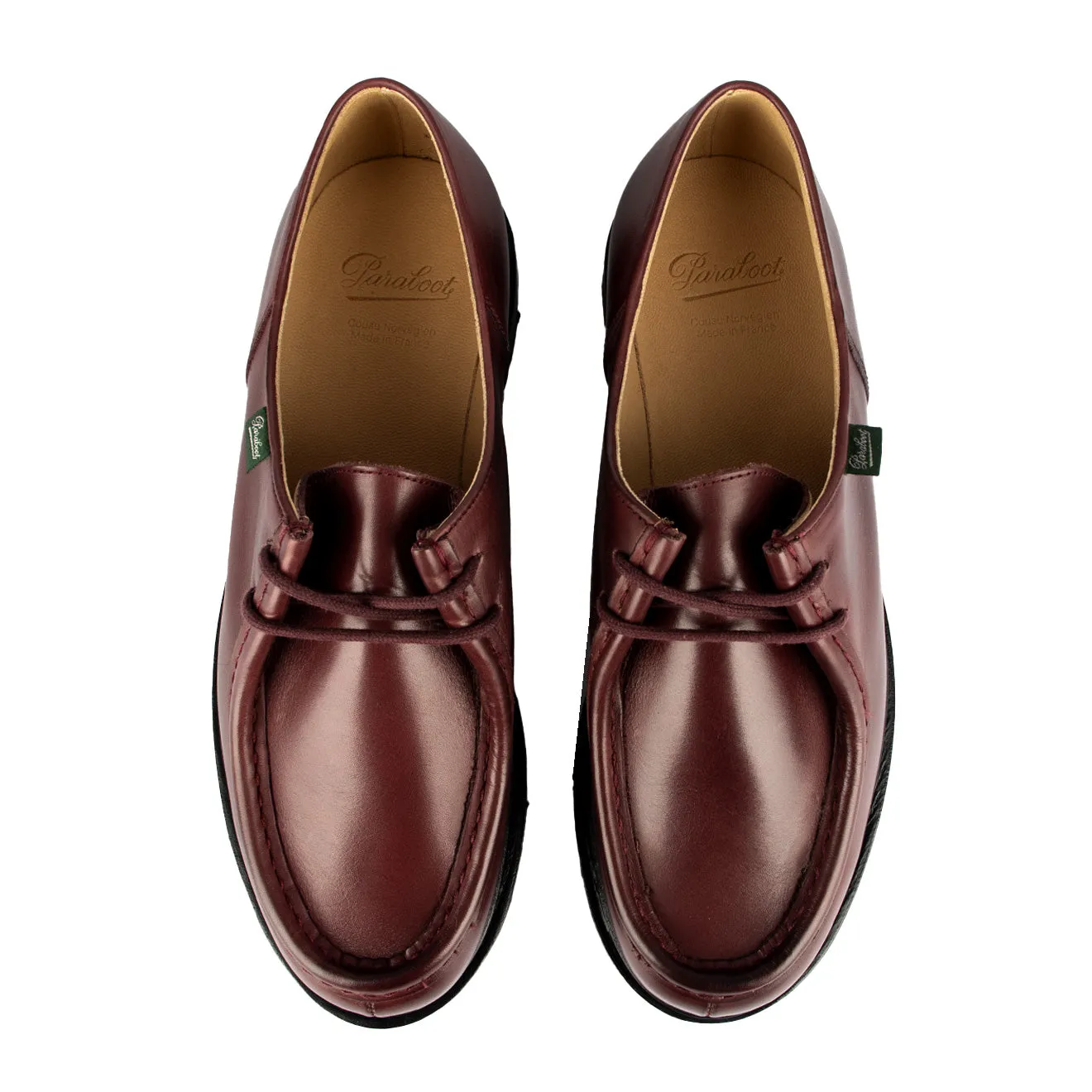 Paraboot Michael Shoe Lisse Wine