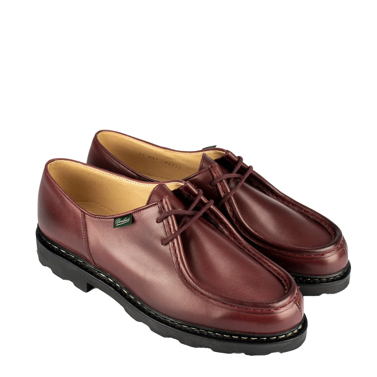 Paraboot Michael Shoe Lisse Wine