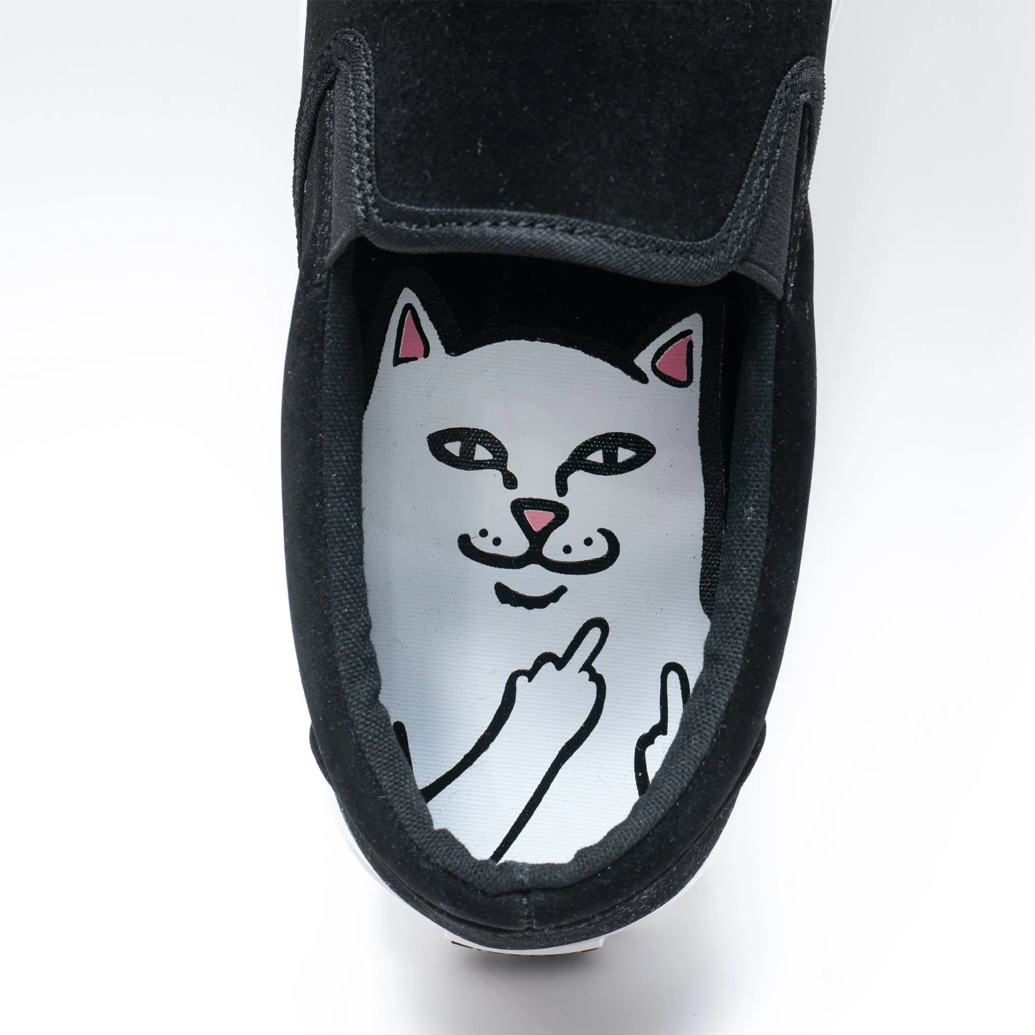 Peeking Nermal Slip On Shoes (Black)