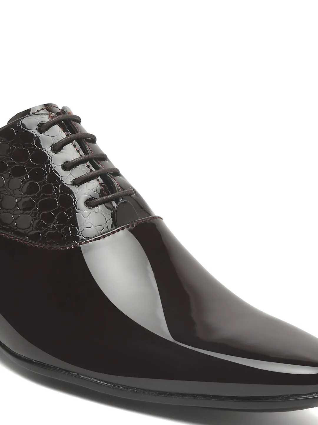 Pelle Albero Brown Mens Formal Shoes