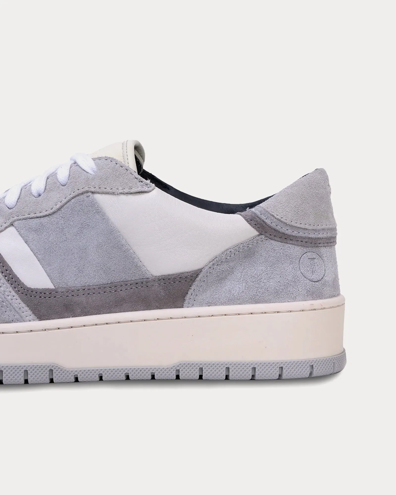 Pillar Alpha Suede Platinum Low Top Sneakers