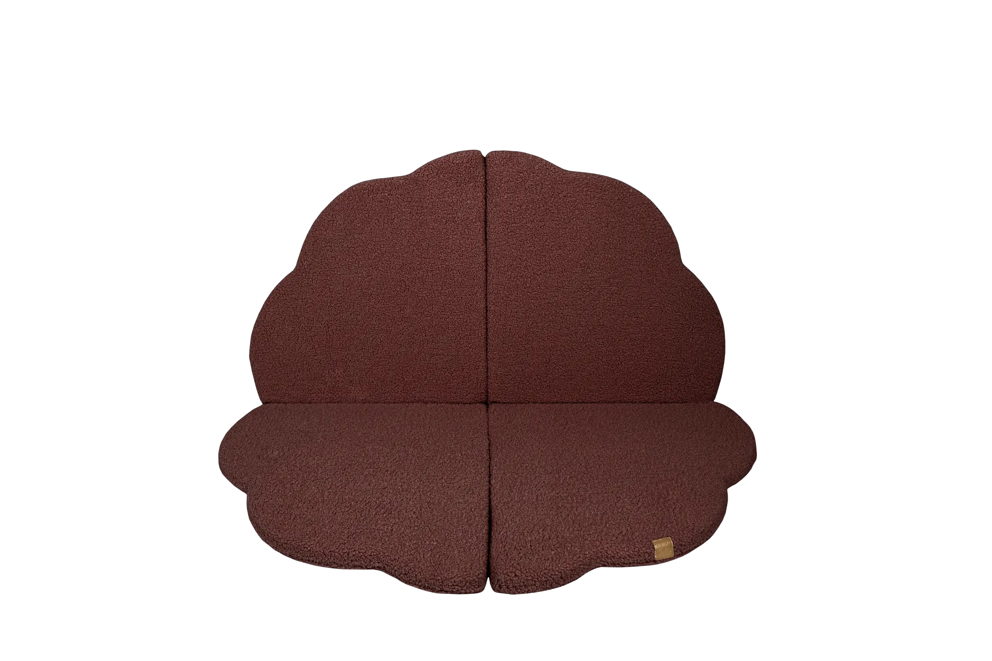 Play Mat for Kids - Cloud Shaped Bearly Brown