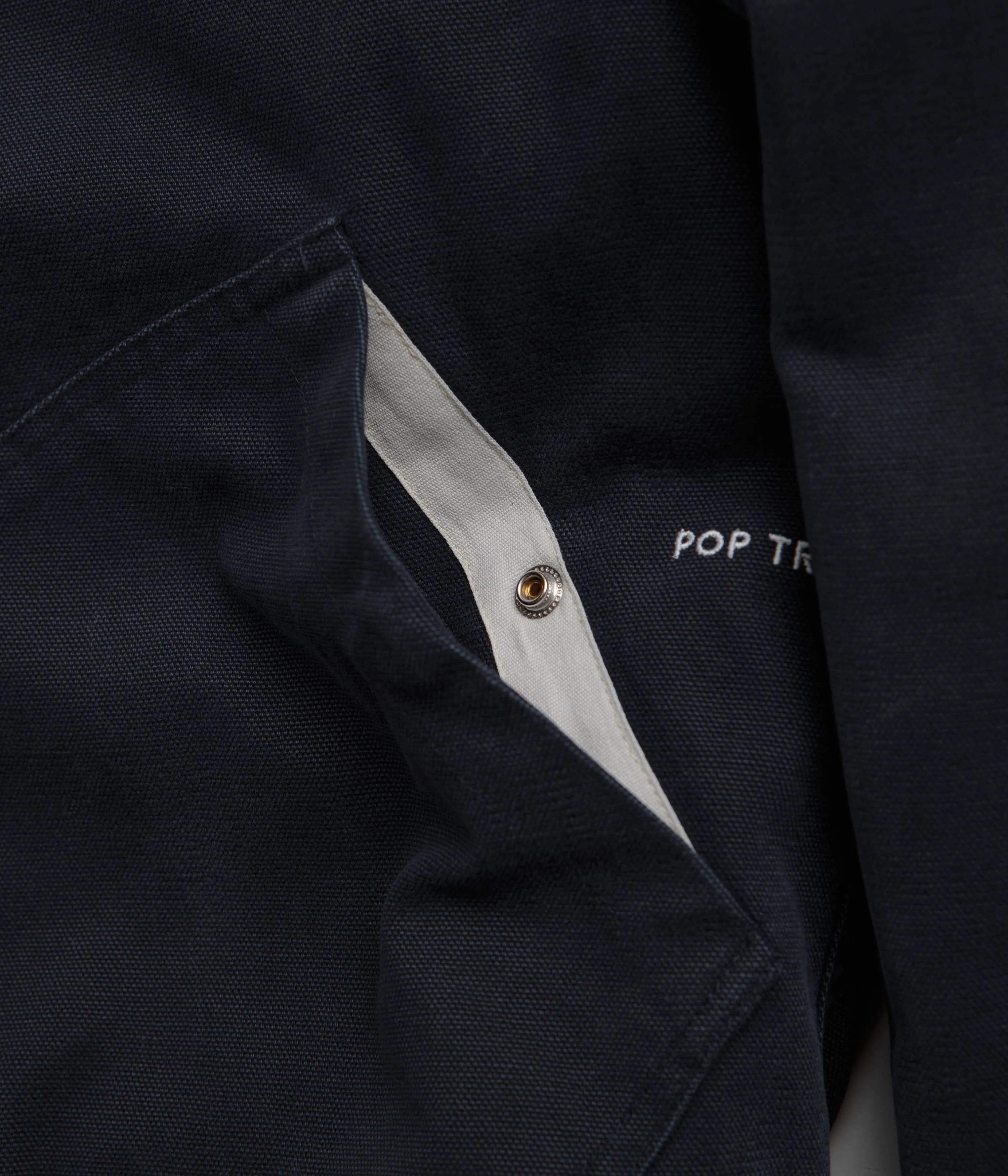 Pop Trading Company Flight Jacket - Navy