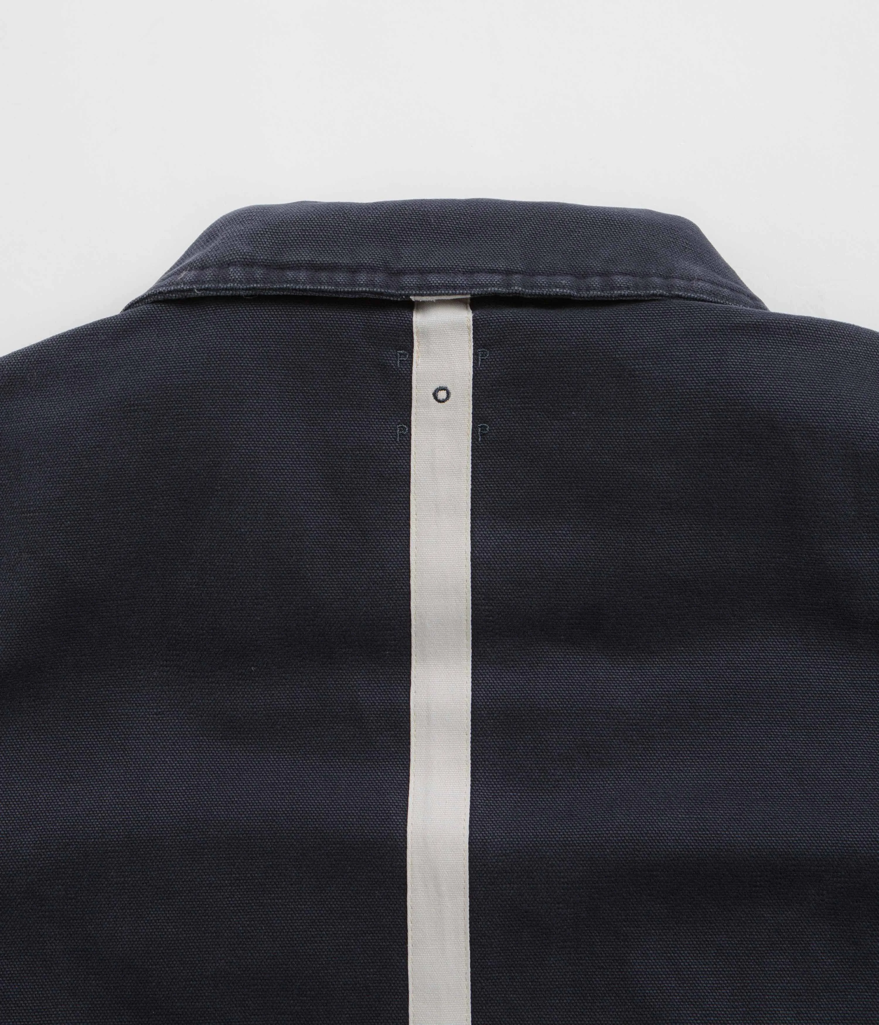 Pop Trading Company Flight Jacket - Navy