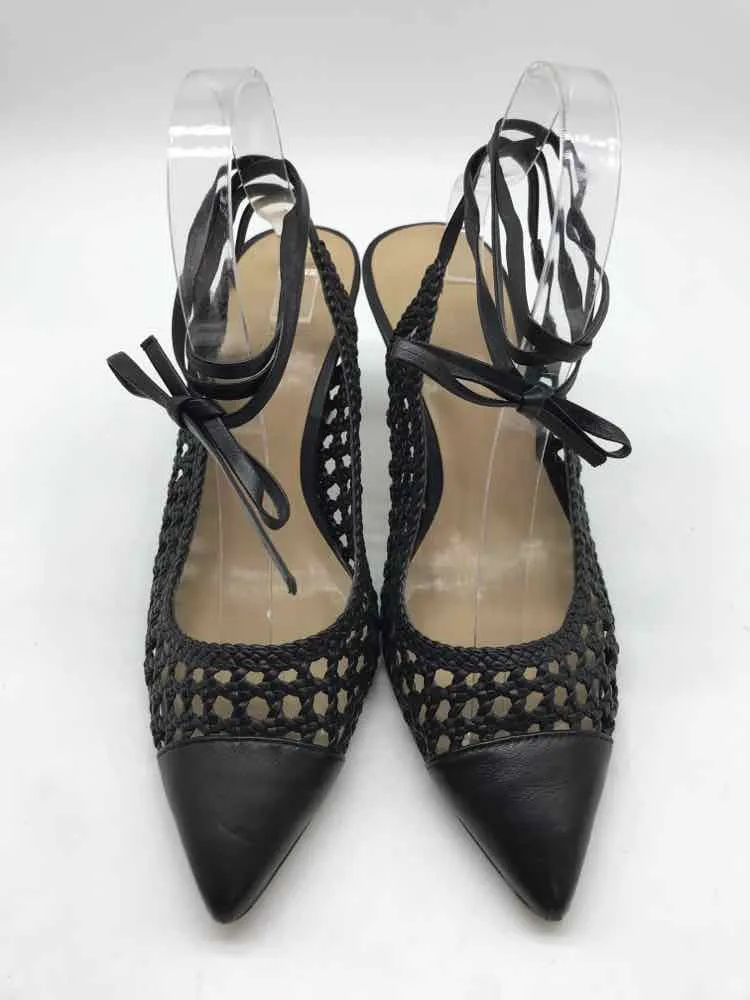 Pre-Owned Ann Taylor Black Size 9 Pump Heels