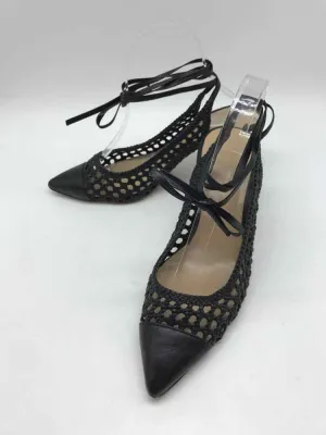Pre-Owned Ann Taylor Black Size 9 Pump Heels