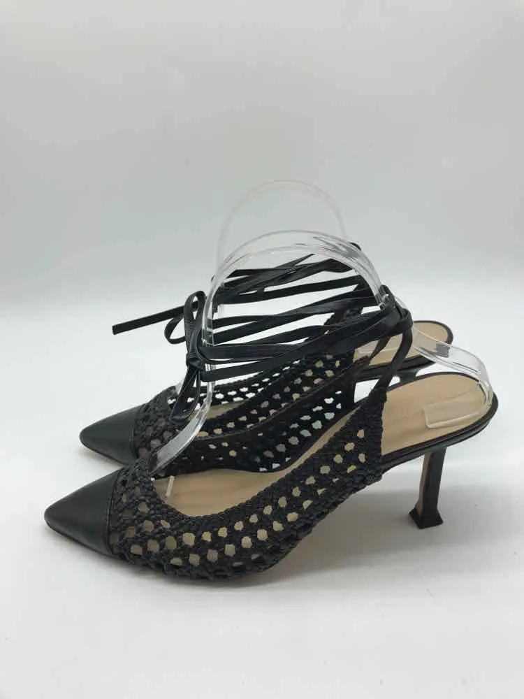 Pre-Owned Ann Taylor Black Size 9 Pump Heels