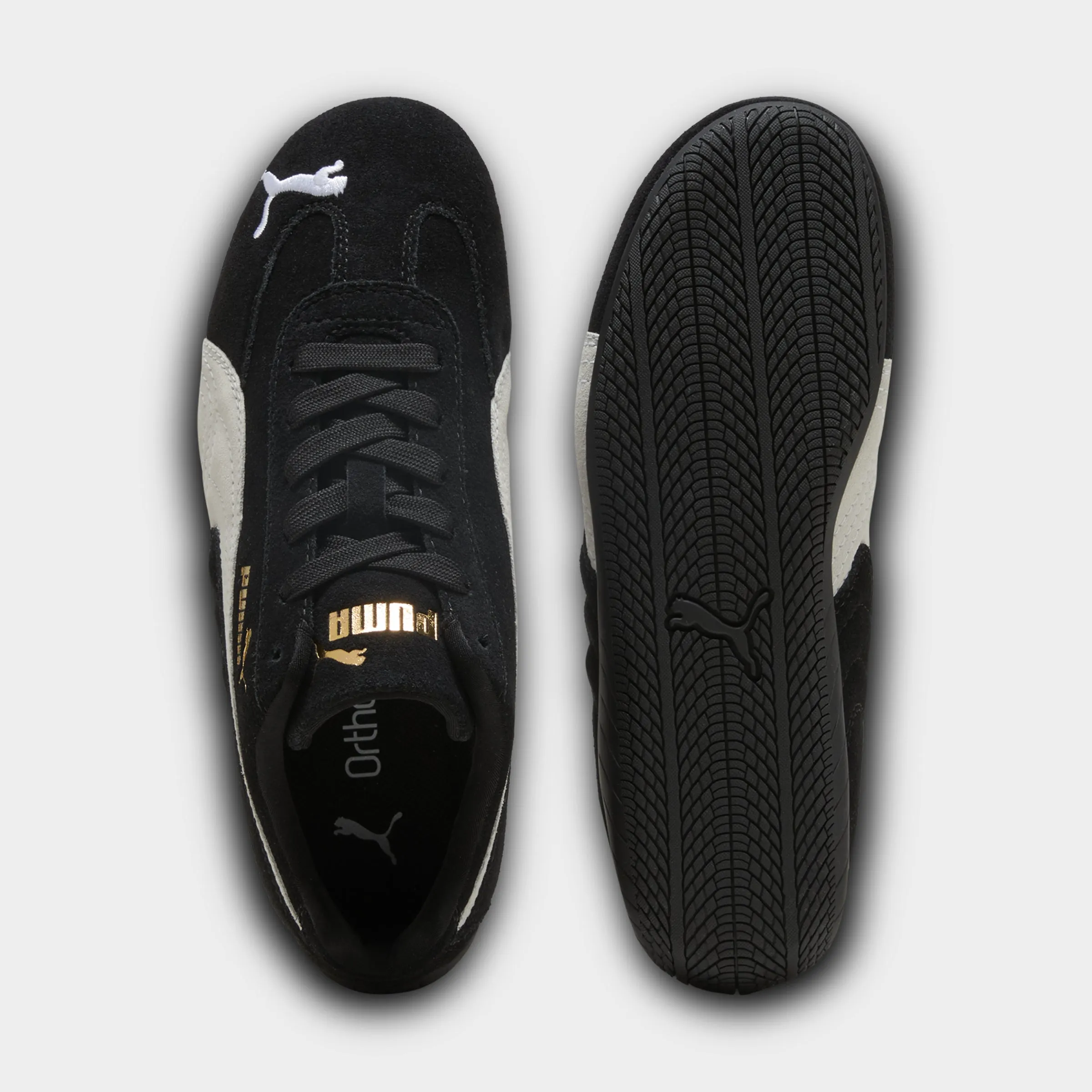 Puma Juniors' Speedcat Black / White