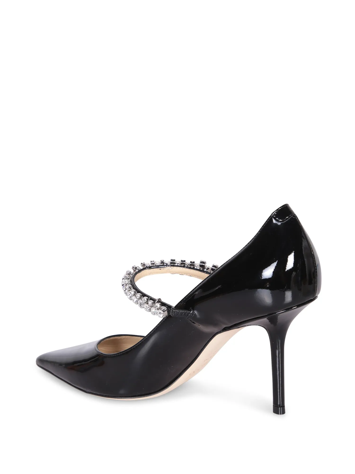 Pump Bing 85 Black Shoe in Patent Leather