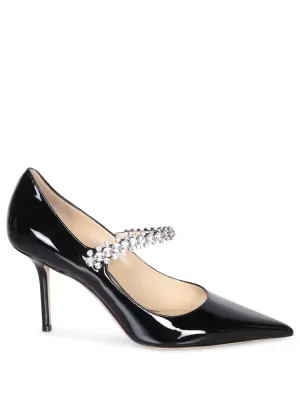 Pump Bing 85 Black Shoe in Patent Leather