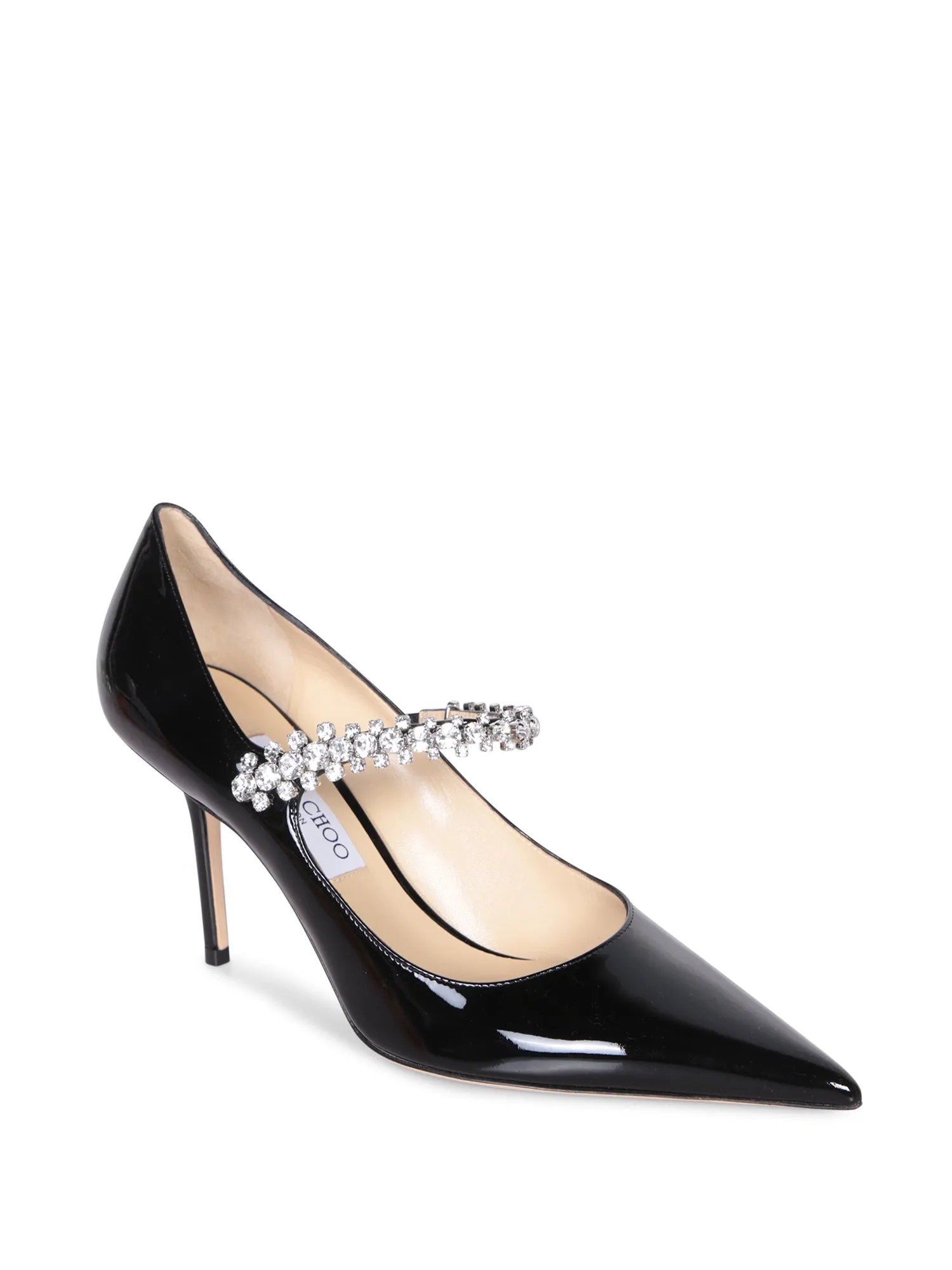 Pump Bing 85 Black Shoe in Patent Leather