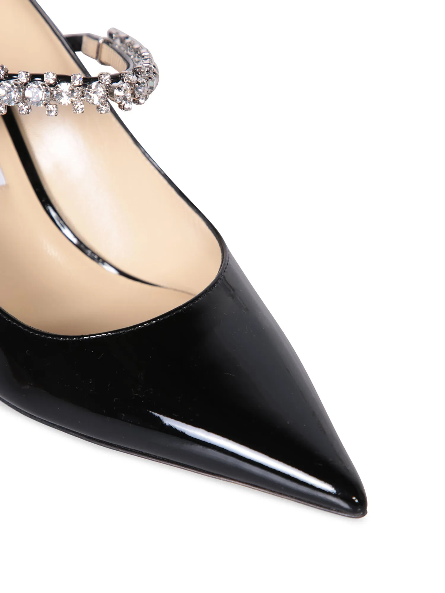 Pump Bing 85 Black Shoe in Patent Leather