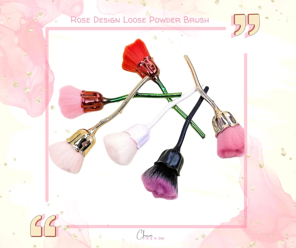 Rose Loose Powder Brush🌹