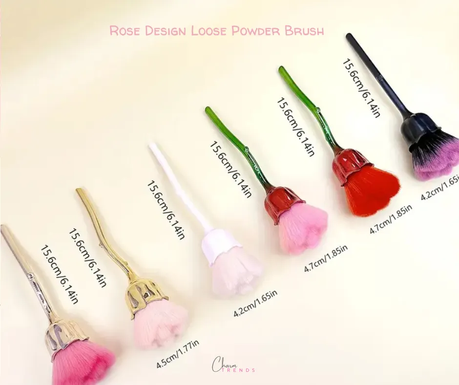 Rose Loose Powder Brush🌹