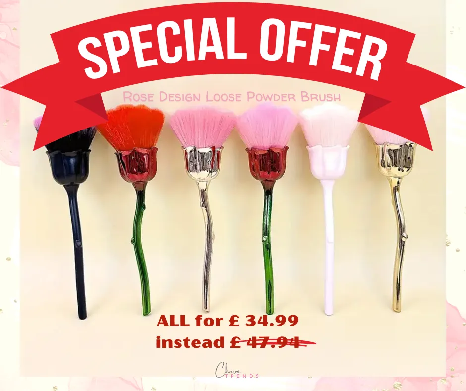 Rose Loose Powder Brush🌹