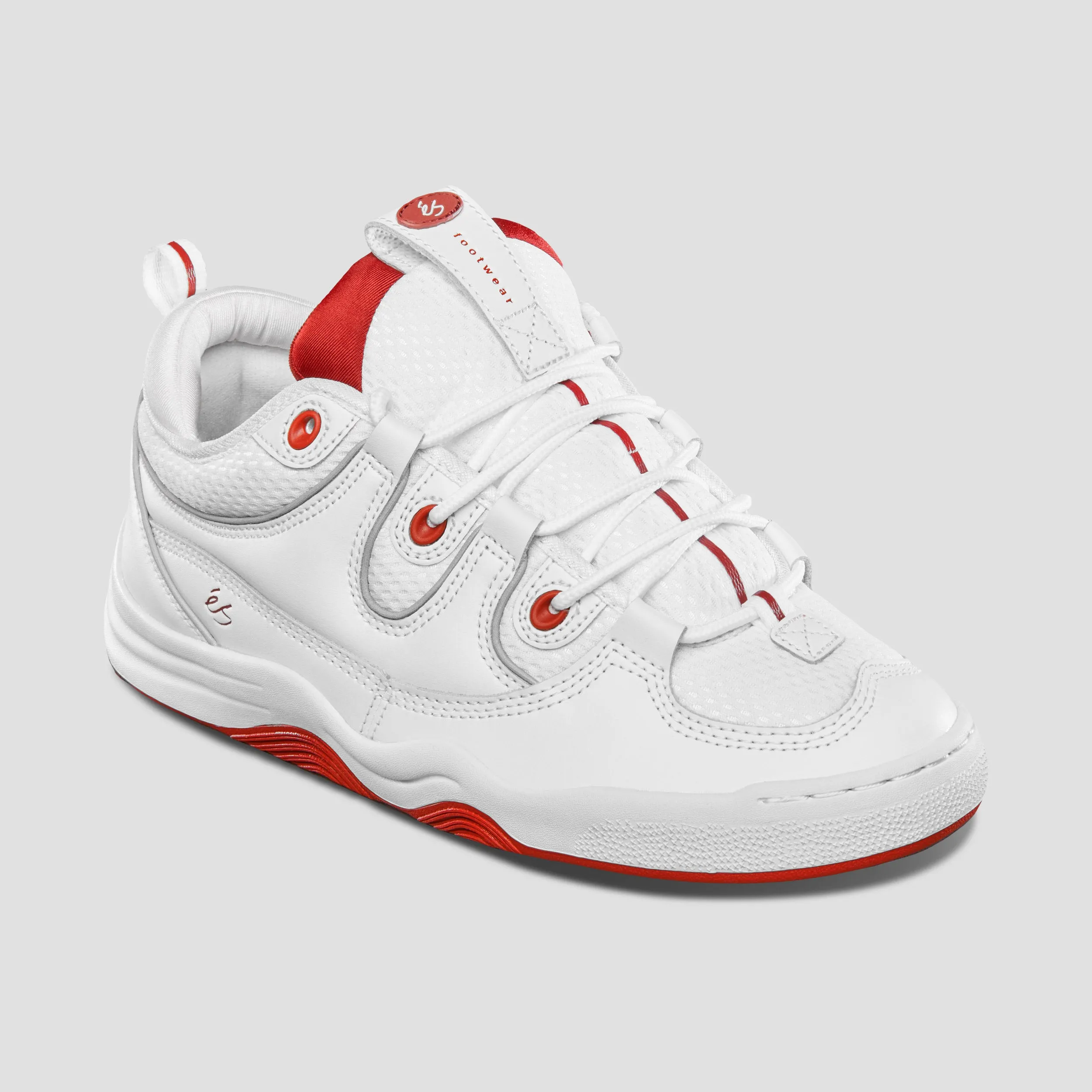 éS Two Nine 8 Skate Shoes White Red