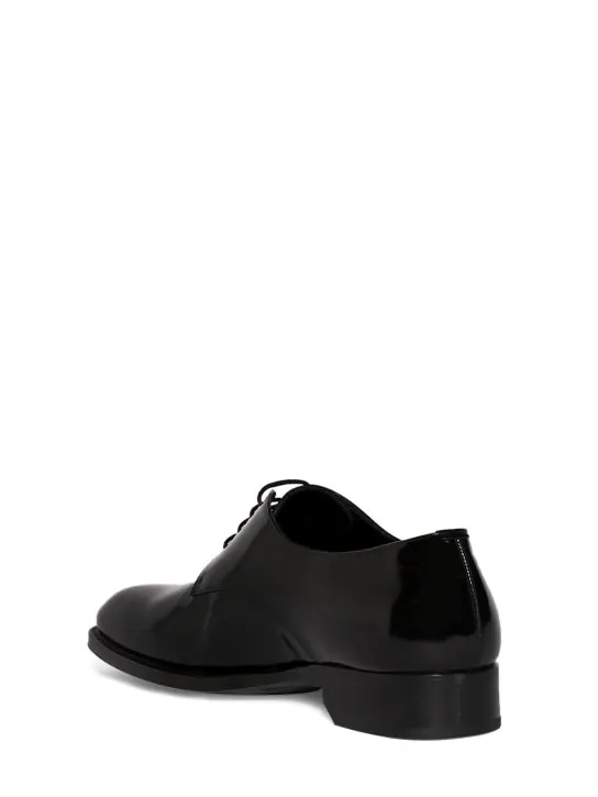 Saint Laurent   Adrien 25 leather derby shoes 