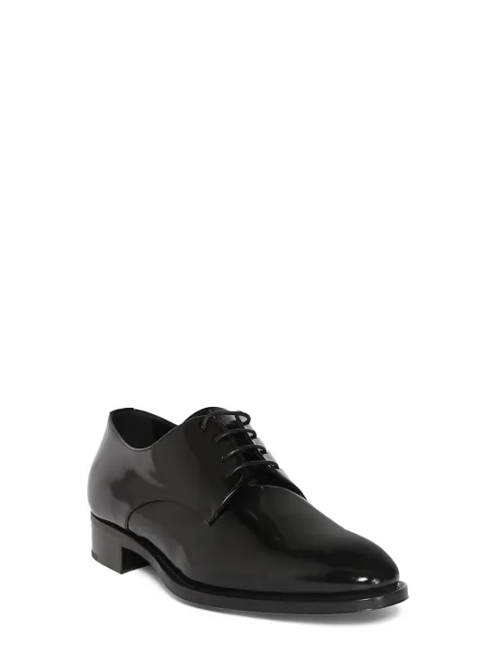 Saint Laurent   Adrien 25 leather derby shoes 