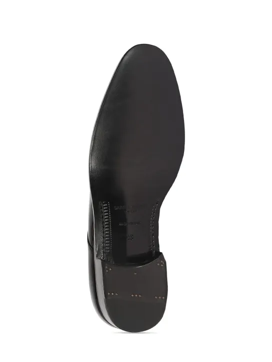 Saint Laurent   Adrien 25 leather derby shoes 