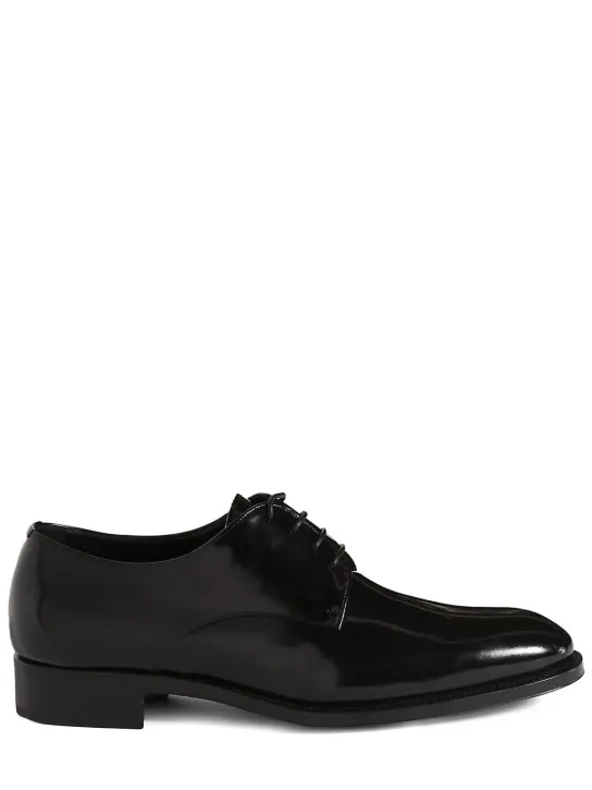 Saint Laurent   Adrien 25 leather derby shoes 