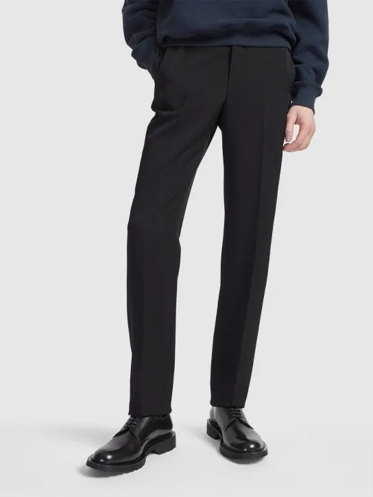 Saint Laurent   Army 20 leather derby shoes 