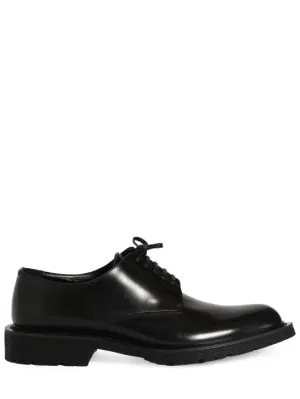 Saint Laurent   Army 20 leather derby shoes 