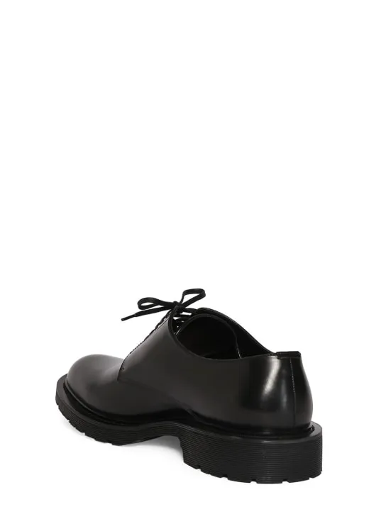 Saint Laurent   Army 20 leather derby shoes 