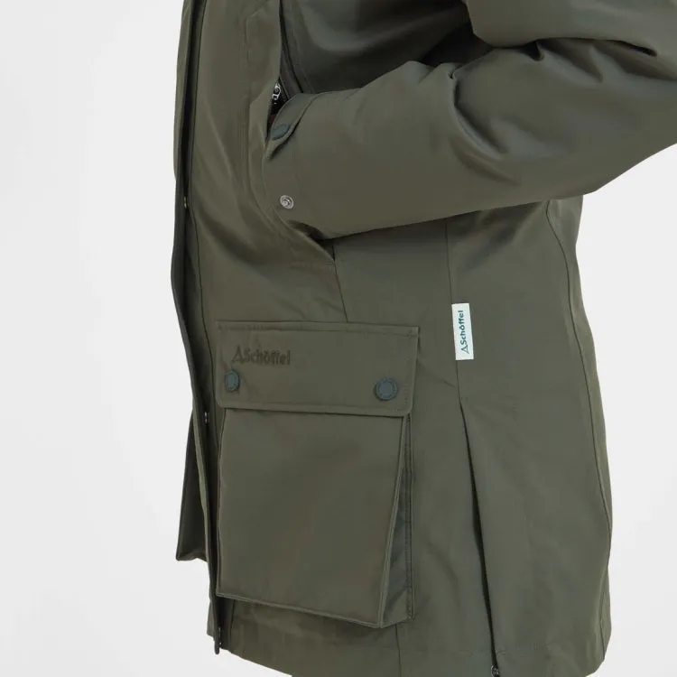 Schoffel Ladies Uppingham 3 in 1 Coat - Forest