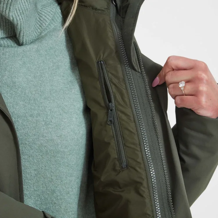 Schoffel Ladies Uppingham 3 in 1 Coat - Forest