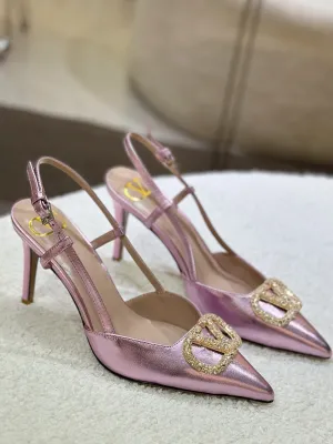 SE1538 VLOGO SIGNATURE SLINGBACK PUMP / Size5-10
