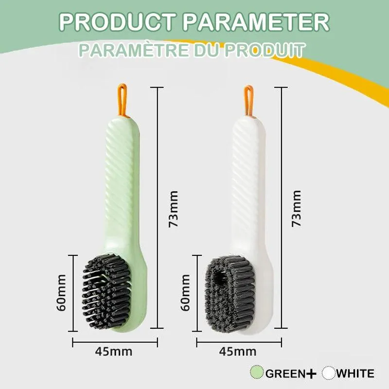 Shoe Cleaning Brush with Soap Dispenser