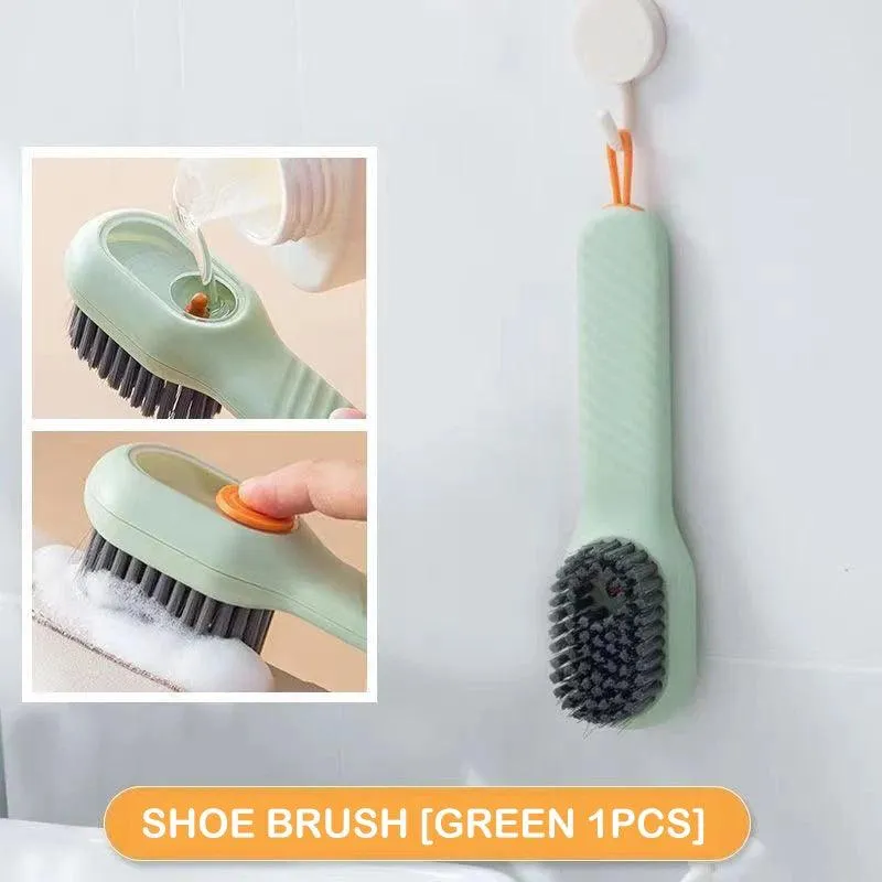 Shoe Cleaning Brush with Soap Dispenser