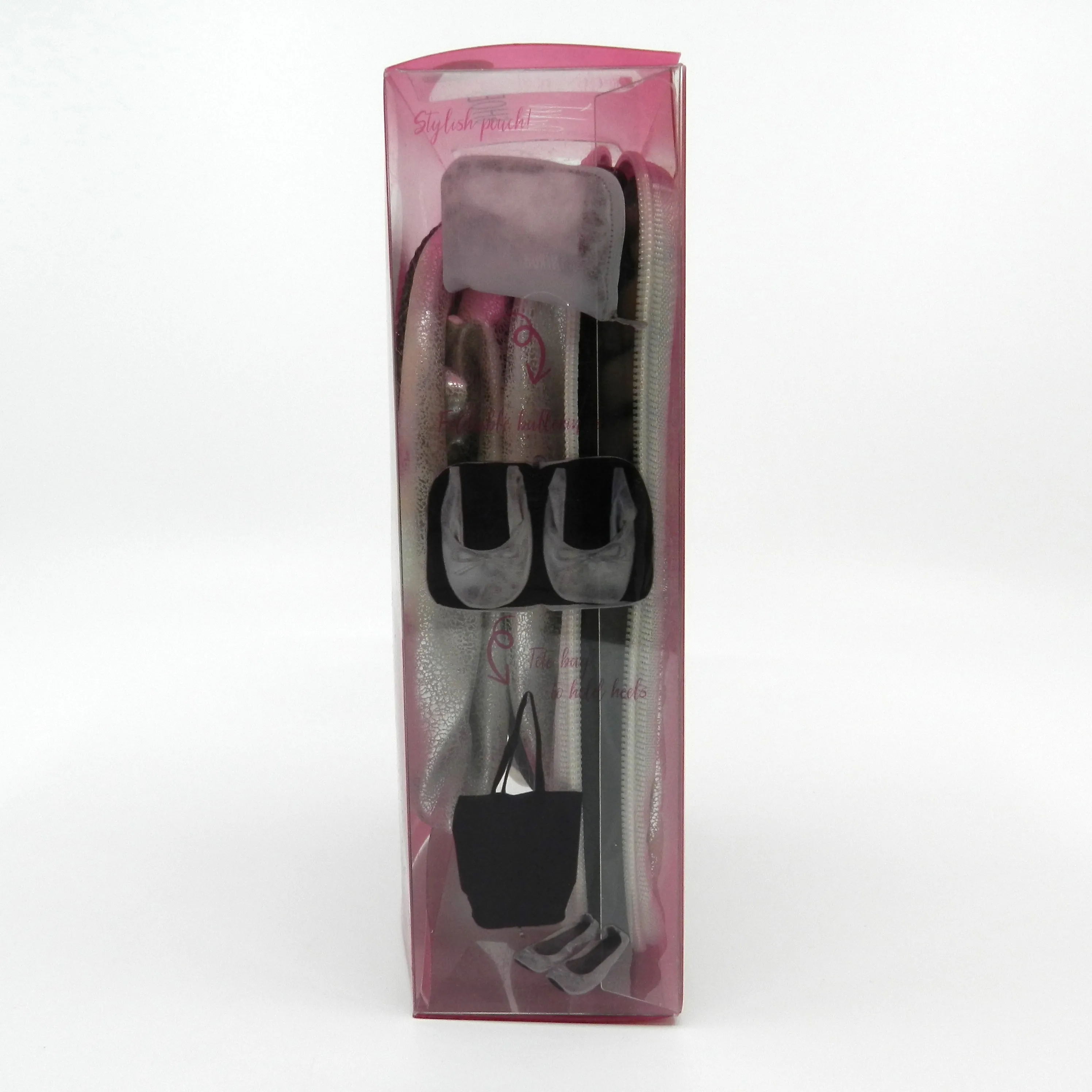 Silver Pocket Shoes & Pocket - Small