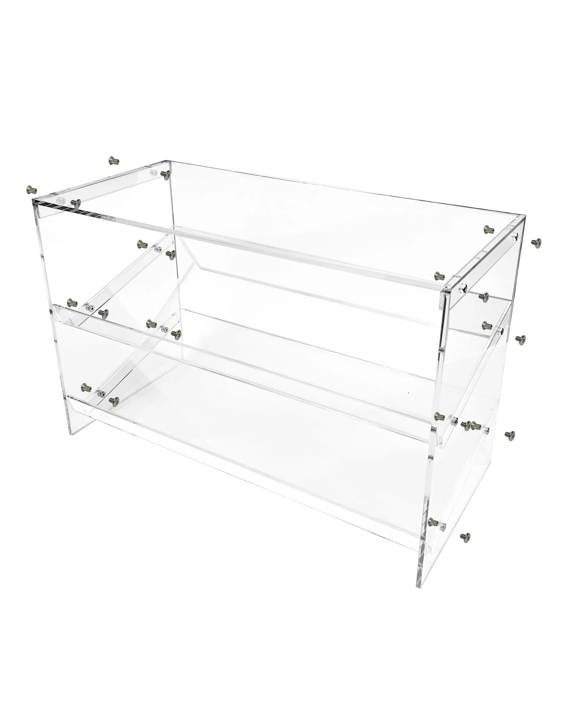 Simply Brilliant Acrylic Shoe Rack